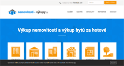 Desktop Screenshot of nemovitosti-vykupy.cz